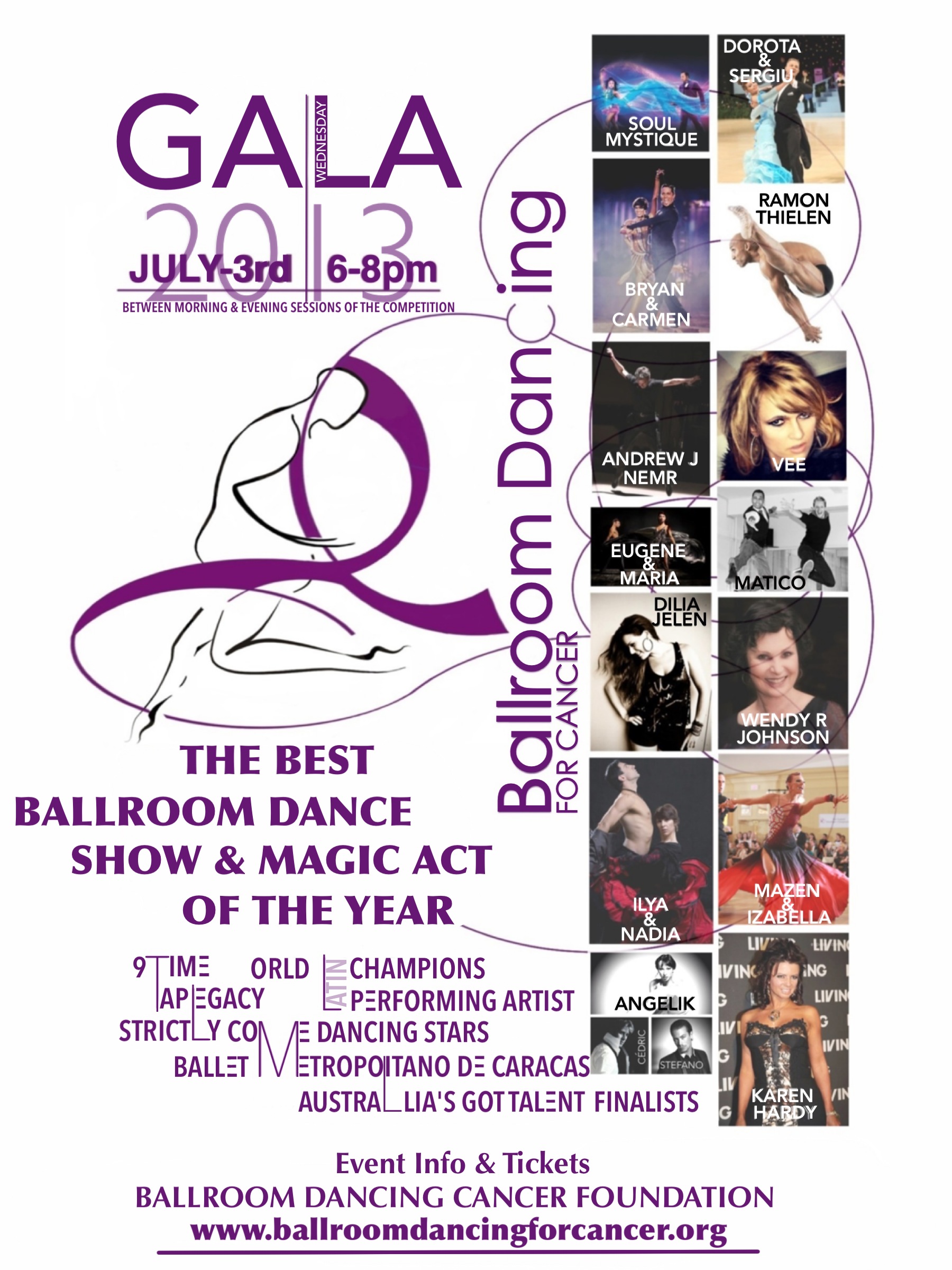 Ballroom Dancing Cancer Foundation 2013 GALA